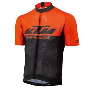 KTM tričko Factory Team Light black/prange Velikost: L