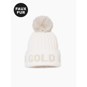 Goldbergh čepice Hodd Beanie cream Velikost: ONE