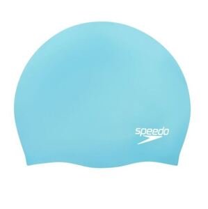 Speedo čepice Plain Moulded Silicone Cap light adriatic Velikost: UNI