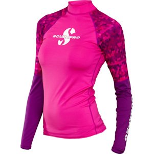 Lycrové Triko Scubapro Rash Guard Flamingo Upf50 Dlouhý Rukáv Dámské Velikost: M