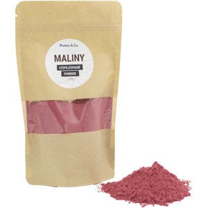 Protein & Co. Lyofilizované maliny - prášek 100 g