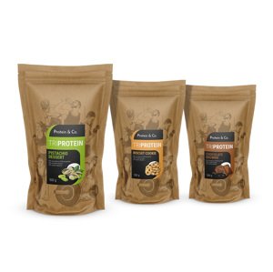 Protein&Co. TriBlend – protein MIX 3 kg Vyber si z těchto lahodných příchutí: Biscuit cookie, Vyber si z těchto lahodných příchutí: Pistachio dessert, Vyber si z těchto lahodných příchutí: Biscuit cookie