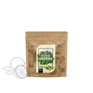 Protein & Co. Super Greens 450 g Vyber si z těchto lahodných příchutí: Fresh lime