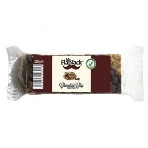 Mr. FlapJack 120 g – 6 příchutí Vyber si z těchto lahodných příchutí: Čokoládové kousky