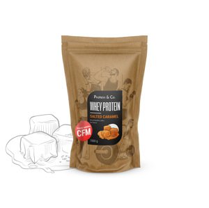 Protein&Co. WHEY PROTEIN 80 1000 g Vyber si z těchto lahodných příchutí: Salted caramel