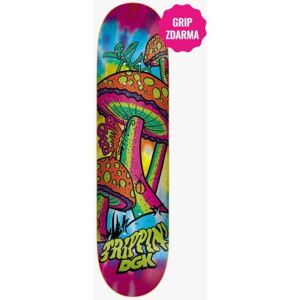 SK8 DESKA DGK Trippin' Tie Dye - růžová