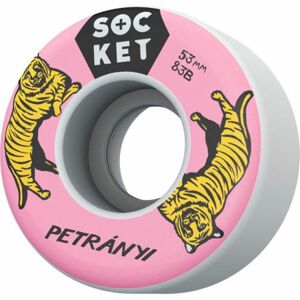 SK8 KOLA SOCKET Petranyi Tiger - růžová