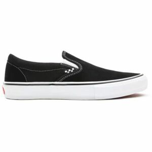 BOTY VANS Skate Slip-On - černá