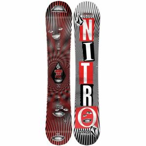 SNOWBOARD NITRO BEAST X VOLCOM 21 - červená