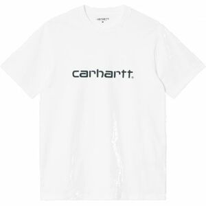 TRIKO CARHARTT WIP Script S/S - bílá