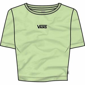 TRIKO VANS FLYING V CROP CREW SPORT WMS - zelená