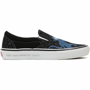 BOTY VANS Skate Slip-On (KROOKED BY NATA - černá