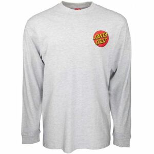 TRIKO SANTA CRUZ Classic Dot Chest L/S - šedá