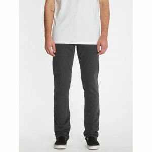 KALHOTY VOLCOM Solver Tapered Denim - černá