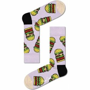 PONOŽKY HAPPY SOCKS Burger - růžová